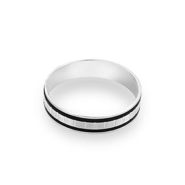 Men Silver Engagement Ring (MER82)