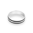 Men Silver Engagement Ring (MER82)