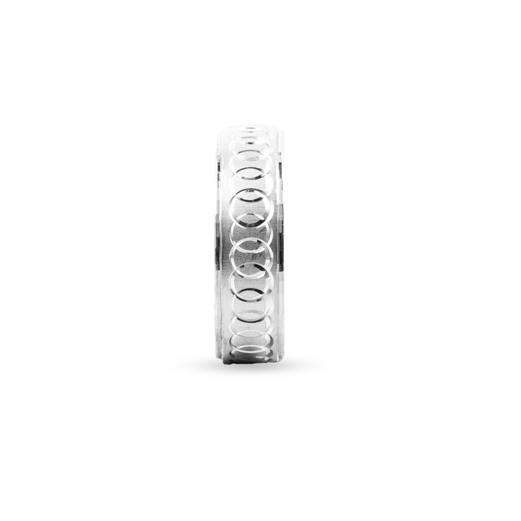 Men Silver Engagement Ring (MER74)