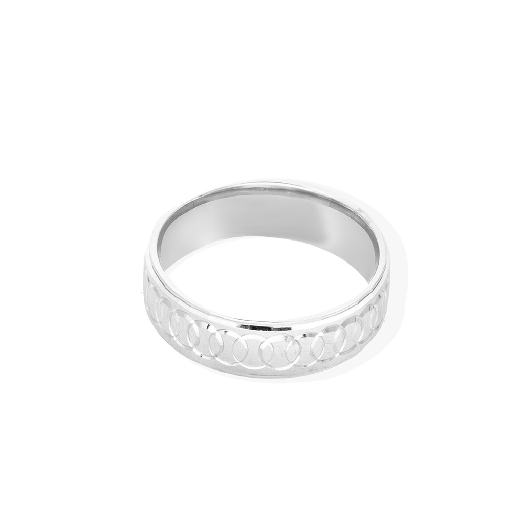 Men Silver Engagement Ring (MER74)