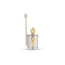 A Set of Silver Kohl-Pot and Baby Pin - Shahid Design