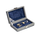 A Set of Silver Kohl-Pot and Baby Pin - Shahid Design