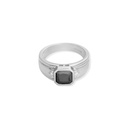 Men Ring, Black Stone (SR06158A)