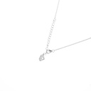 Zircon Silver Choker 