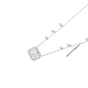Zircon Silver Choker (ZC54)