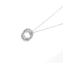 Zircon Silver Necklace