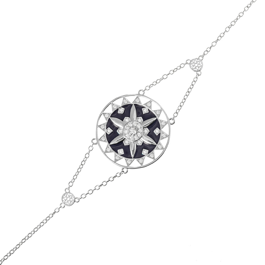 Ahad Silver Bracelet - Large ( AH 5 )