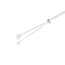 Ahad Silver Necklace - Large ( AH 1)