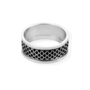 Men Silver Engagement Ring (MER120)
