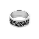 Men Silver Engagement Ring (MER133)