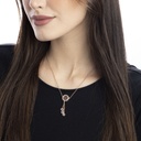 Spiky's Rose Gold-plated Silver Necklace - Small (SPC13)