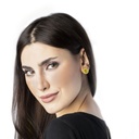 Spiky's Gold-Plated Silver Earring (SPC1)