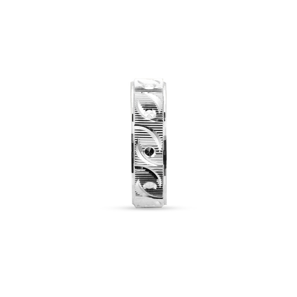 Men Silver Engagement Ring (MER64)