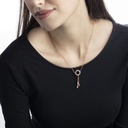 Mushawak's Rose Gold-Plated Silver Necklace - Small (MC18)