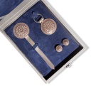 A Set of a Silver Medal ,letter opener and Cuff Links