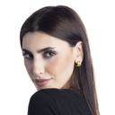 Mushawak's Gold-Plated Silver Earrings - Small (MC6)