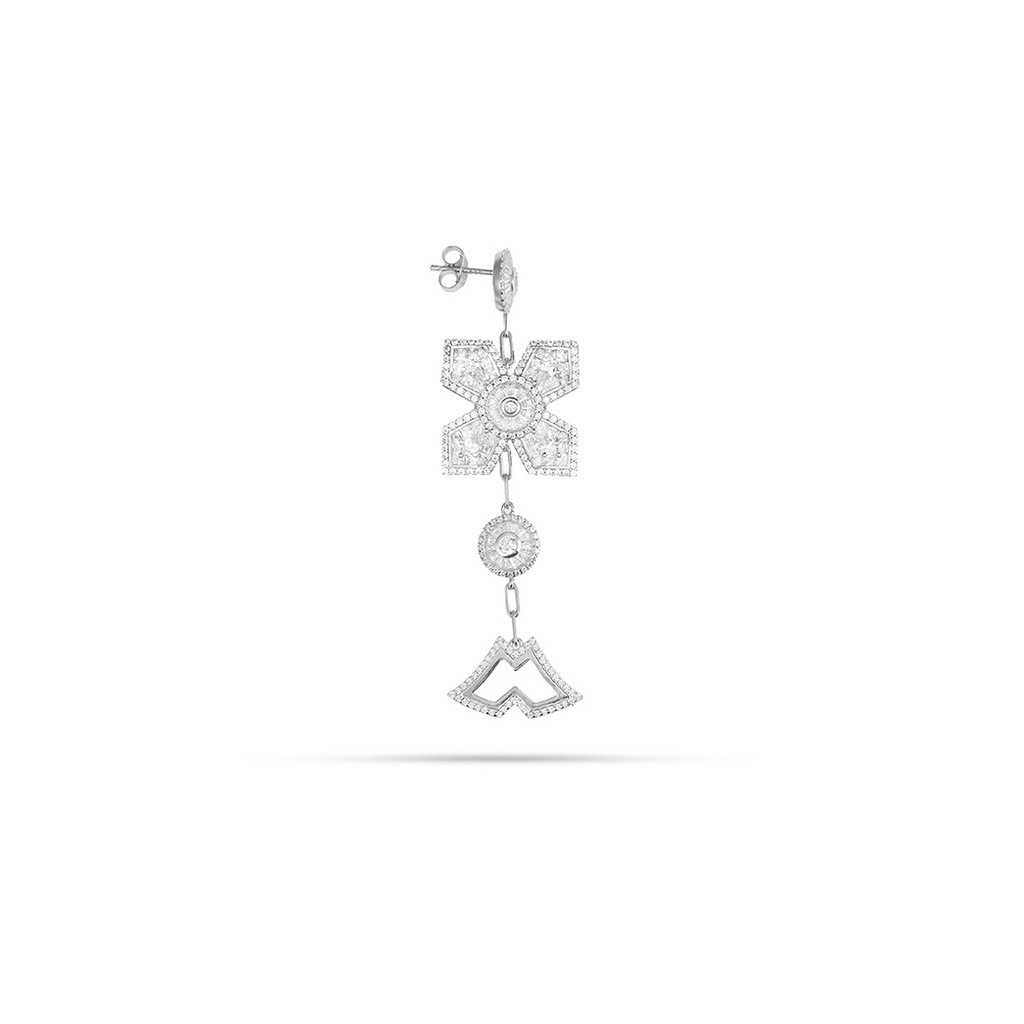 Erth Silver Earring - Large (EC12)