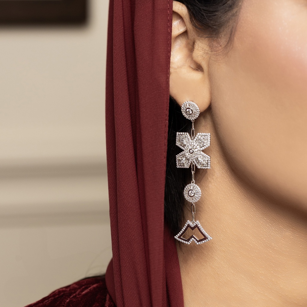 Erth Silver Earring - Large (EC12)