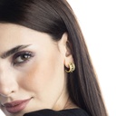 Mushawak's Gold-Plated Silver Earrings - Large (MC3)