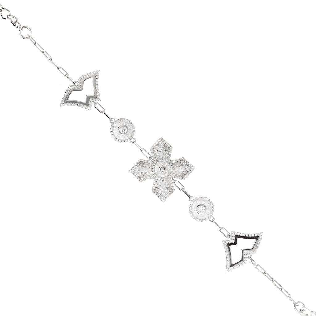 Erth Silver Bracelet & Ring (EC10)