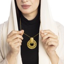 Sumood's Gold-Plated Silver Necklace - Large (SC5)