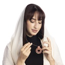 Sumood's Rose Gold-plated Silver Necklace - Large(SC4)