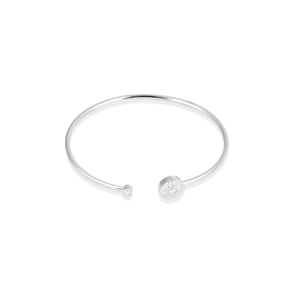 Erth Silver Bangle - Madar(EC2)
