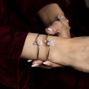 Erth Silver Bangle - Madar(EC2)