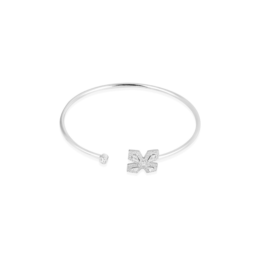 Erth Silver Bangle - Zahra  (EC3)