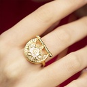 Kahilah's Gold-Plated Silver Ring (KC11)