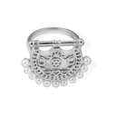 Kahilah's Silver Ring with Pearl   (KC7)