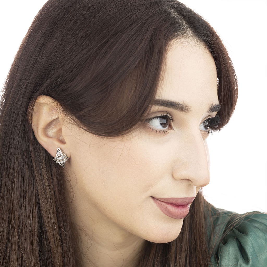 Zayan's Silver Earring (ZC25)