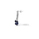 Kahila's Silver Earring with Lazord Stone and Drops (KC137)