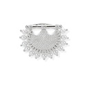 Kahila's Zircon Pearl Silver Ring (KC57)